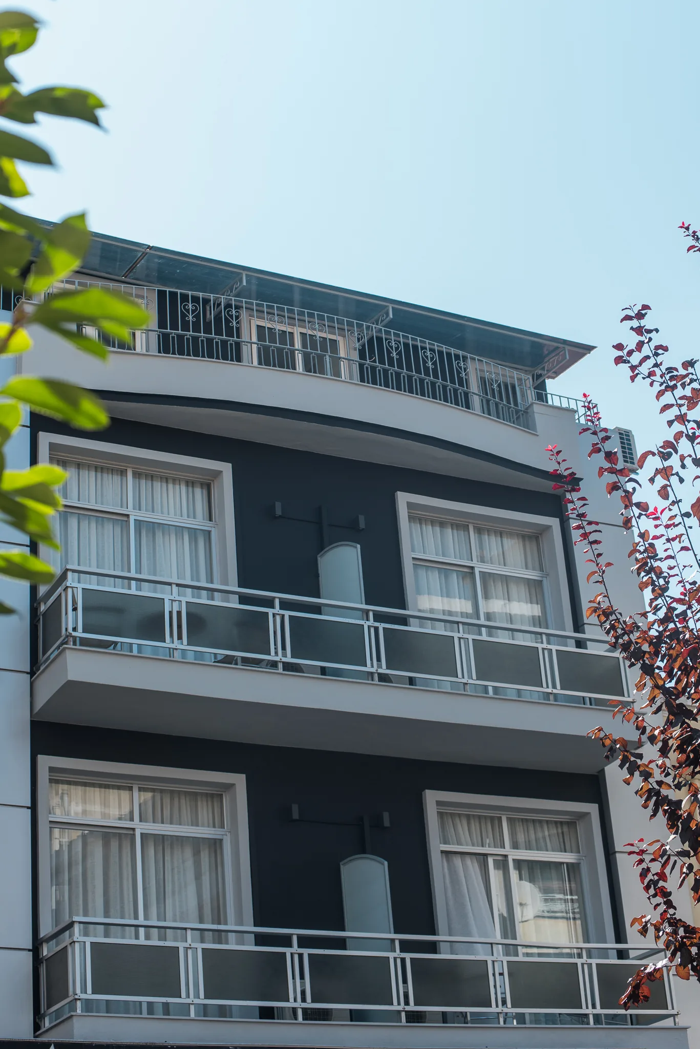 Castello Boutique Rooms building exterior in Kavala, Greece